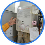 湯沸器取り付け